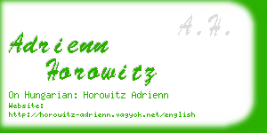 adrienn horowitz business card